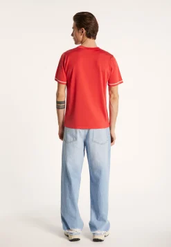 Montagut Two-tone T-shirt in Fil Lumière - Indiana