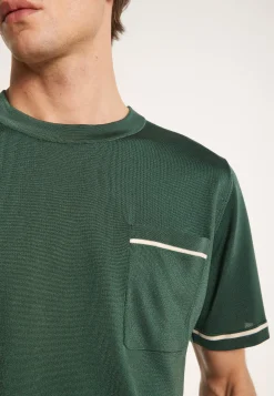Montagut Two-tone T-shirt in Fil Lumière - Indiana