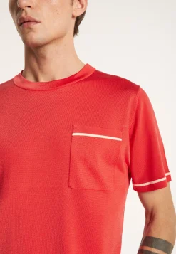 Montagut Two-tone T-shirt in Fil Lumière - Indiana