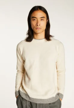 Montagut Two-tone wool and cashmere sweater - Samir