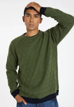Montagut Two-tone wool and cashmere sweater - Samir