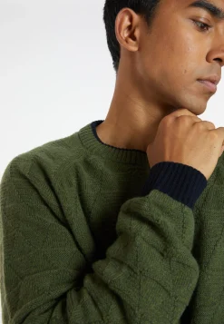 Montagut Two-tone wool and cashmere sweater - Samir