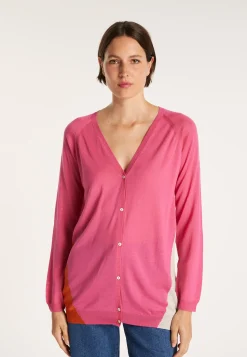 Montagut Two-tone wool cardigan - Jasmyn