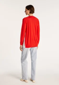 Montagut Two-tone wool cardigan - Jasmyn