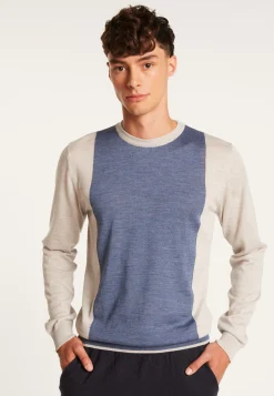 Montagut Two-tone wool sweater - Lasso
