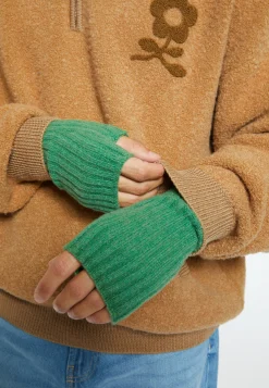 Montagut Unisex cashmere and wool mittens - Glenn