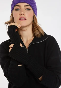 Montagut Unisex cashmere and wool mittens - Glenn