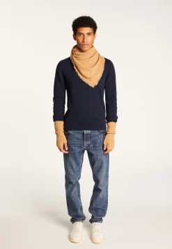 Montagut Unisex Cashmere Mittens - Lena