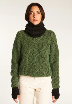 Montagut Unisex Cashmere Mittens - Lena