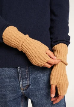 Montagut Unisex Cashmere Mittens - Lena