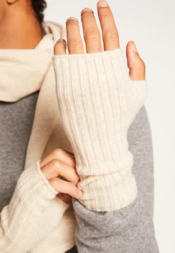 Montagut Unisex Cashmere Mittens - Lena