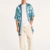 Montagut Unisex jacket in flamed linen - Gunay