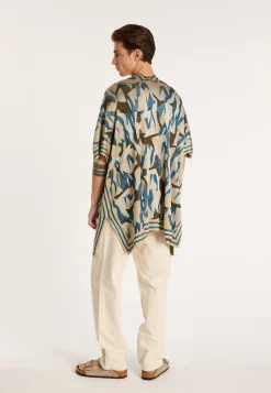 Montagut Unisex jacket in flamed linen - Gunay