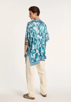 Montagut Unisex jacket in flamed linen - Gunay