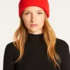 Montagut Unisex Merino Wool Beanie - Line