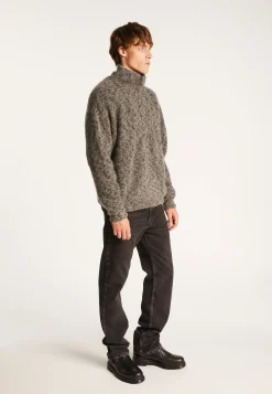 Montagut Unisex mohair trucker sweater - Tenessy