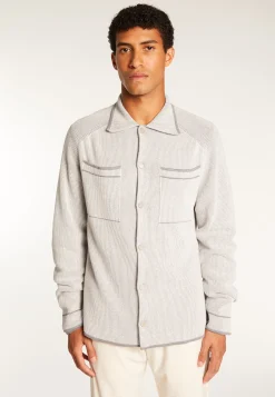 Montagut Unisex velvet wool overshirt - Timeo