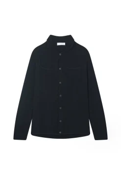 Montagut Unisex velvet wool overshirt - Timeo