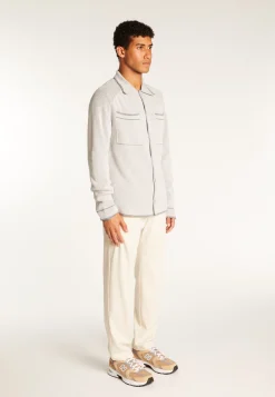 Montagut Unisex velvet wool overshirt - Timeo