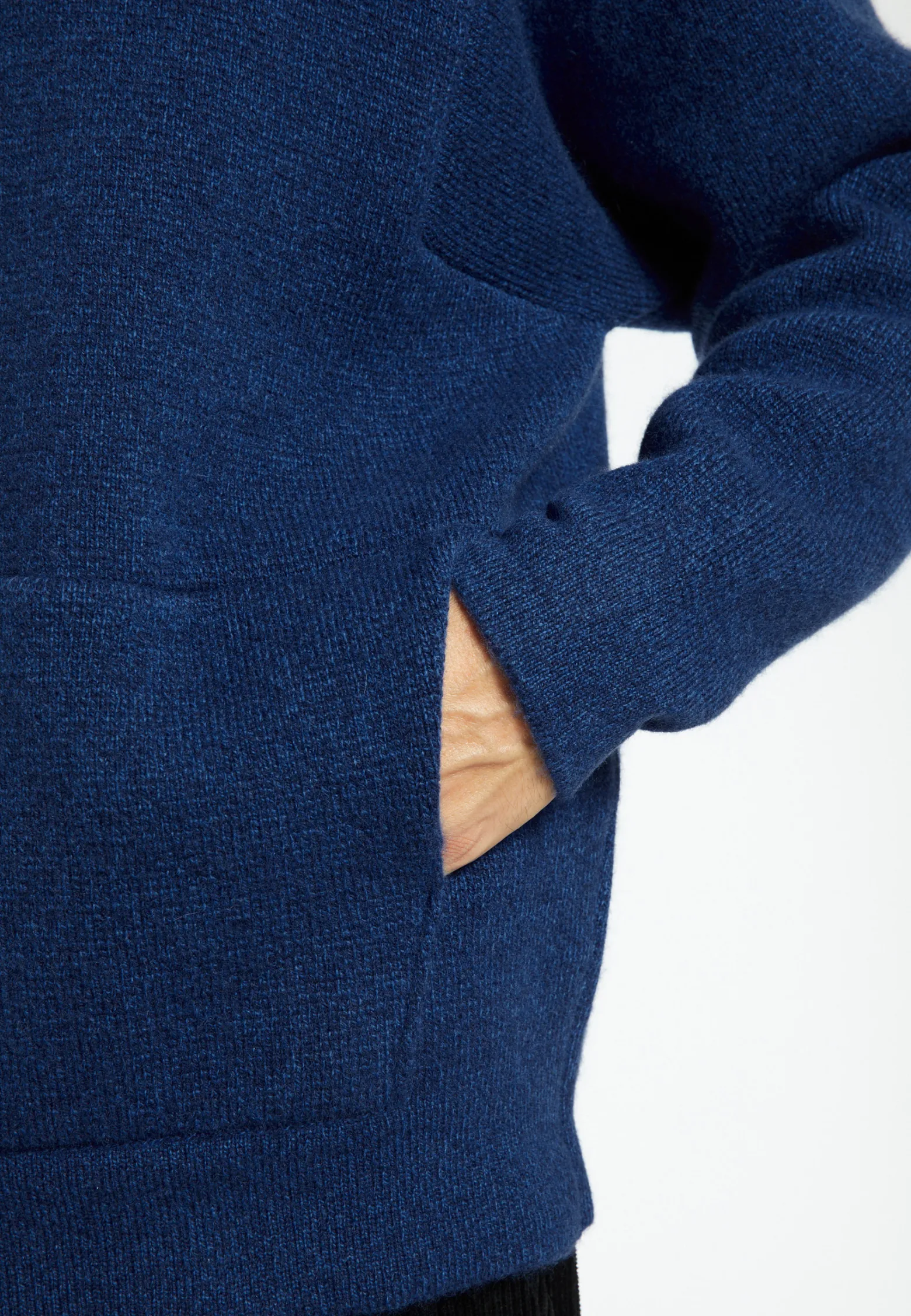Montagut Unisex wool and cashmere hoodie - Fabio