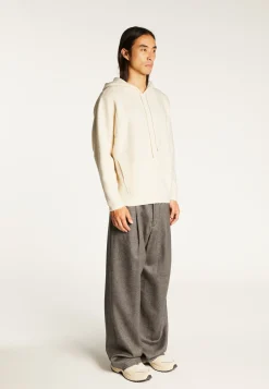 Montagut Unisex wool and cashmere hoodie - Fabio