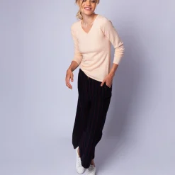 Montagut V collar cashmere jumper - Eniva