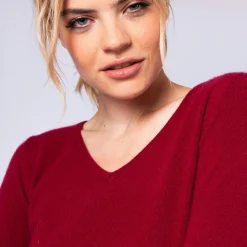 Montagut V collar cashmere jumper - Eniva