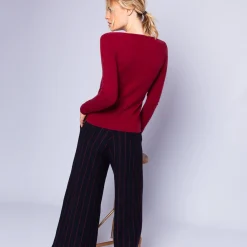 Montagut V collar cashmere jumper - Eniva