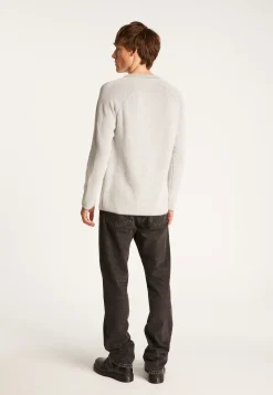 Montagut Velvet wool crewneck sweater - Tino
