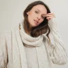 Montagut Viscose and baby alpaca scarf - Genu