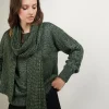 Montagut Viscose and baby alpaca scarf - Genu