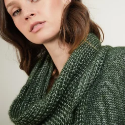 Montagut Viscose and baby alpaca scarf - Genu
