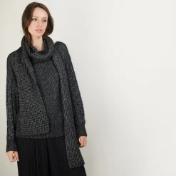 Montagut Viscose and baby alpaca scarf - Genu