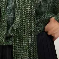 Montagut Viscose and baby alpaca scarf - Genu