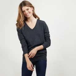 Montagut V-neck cashmere sweater - Abel