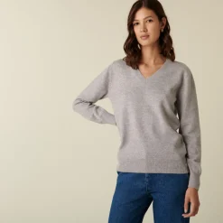 Montagut V-neck cashmere sweater - Abel