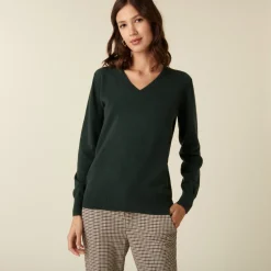 Montagut V-neck cashmere sweater - Abel