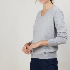 Montagut V-neck cashmere sweater - Abel