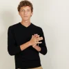 Montagut V-neck cashmere sweater - Evann