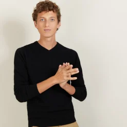 Montagut V-neck cashmere sweater - Evann