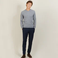 Montagut V-neck cashmere sweater - Evann