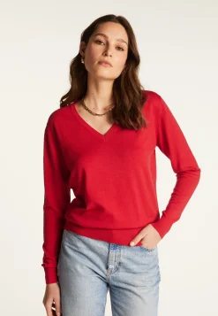 Montagut V-neck in merino wool - Arya