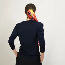 Montagut V-neck in merino wool - Arya