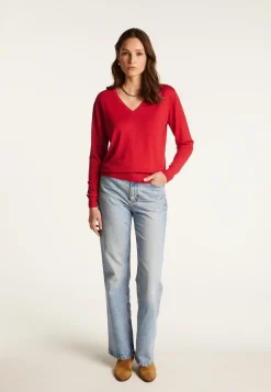 Montagut V-neck in merino wool - Arya
