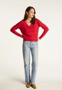 Montagut V-neck in merino wool - Arya