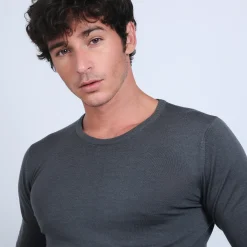 Montagut V-neck jumper in merino wool - Eddie