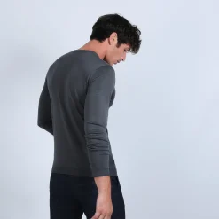 Montagut V-neck jumper in merino wool - Eddie