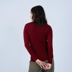 Montagut V-neck jumper in merino wool - Arya