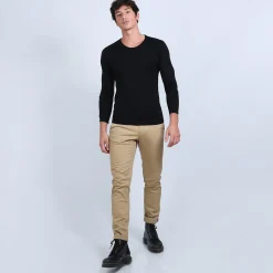Montagut V-neck jumper in merino wool - Eddie
