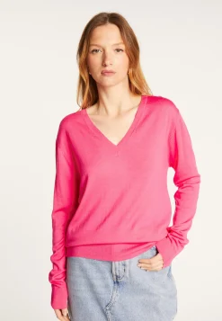 Montagut V-neck merino wool sweater - Arya